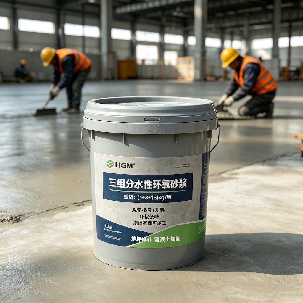 安福三组份水性环氧砂浆